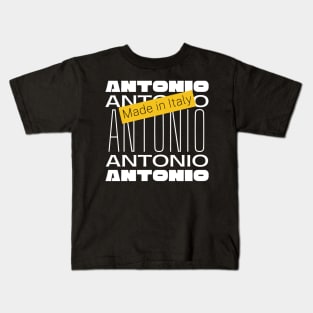 Antonio italian name Kids T-Shirt